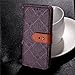 iPhone 8 Purse Case,Auker Vintage Leather Folio Flip Wallet Stand Case Book Design Shockproof All-Around Protective Cover Skin with 3 Card Holders&&Hidden Pocket for Women/Men for iPhone 7 (Purple)