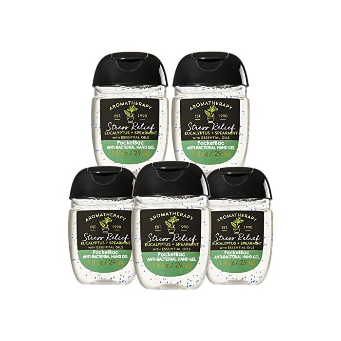 Bath and Body Works 10-Pack PocketBac Hand Sanitizers Eucalyptus and Spearmint