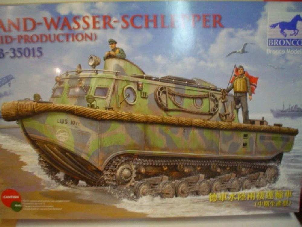 Unbekannt Bronco Models CB35015 Model Kit Landwater Tractor Middle Production