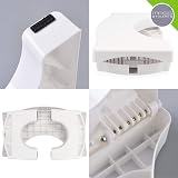 MASS DYNAMIC Folding Squatting Toilet Stool 7 Inch Non-Slip view 6