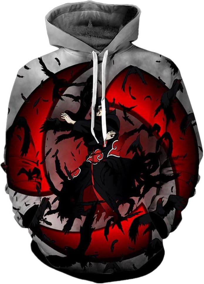 Naruto Casual Hoodie -3D Pullover Clothing