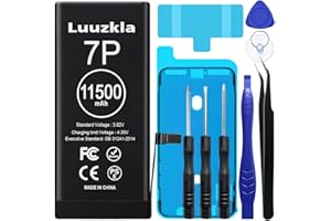 Luuzkla 11500mAh (2024 New Upgrade) Battery Compatible with iPhone 7 PLUS, Super Capacity Battery Replacement Compatible with iPhone 7 PLUS, with Full Tool Kits-0 Cycle High Capacity-24 Months Service