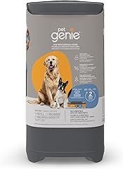 Pet Genie Pail | Dog Waste Disposal System for Outdoor and Indoor Odor Control | Dog Poop Trash can | Includes 1 Square Refil