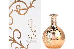 GENERIC Ara-biyat Prestige Nyla Vanielle Eau de Body Spray – Vanilla & Caramel Body Spray, Sweet & Sensual Scent, Long-Lasting Fragrance, For Women, Elegant Rose Gold Bottle, 2.7 fl oz (Nyla)