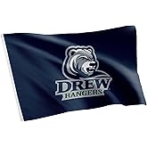 Desert Cactus Drew University DU Flag - 3 x 5 Feet Rangers Banner, Indoor/Outdoor Durable Fabric, 100% Polyester Design (Style 1)