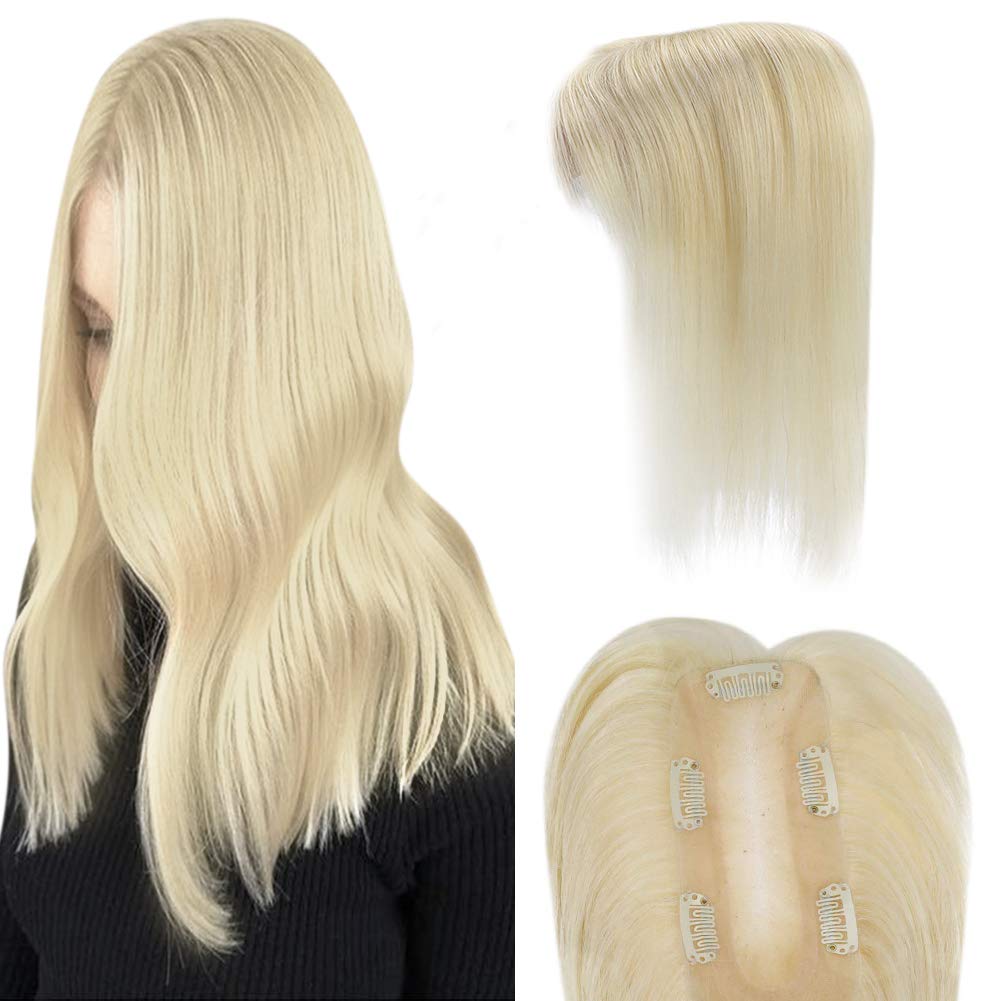 Full Shine Wiglets Hair Pieces for Women with Thinning Hair 10 Inch Hair Topper