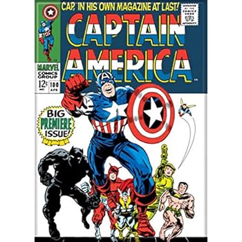 Ata-Boy Marvel Comics Captain America No. 100 2.5