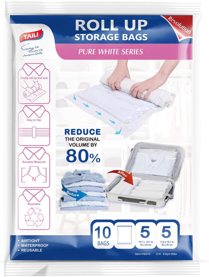 sacchetto per la compressione dei vestiti