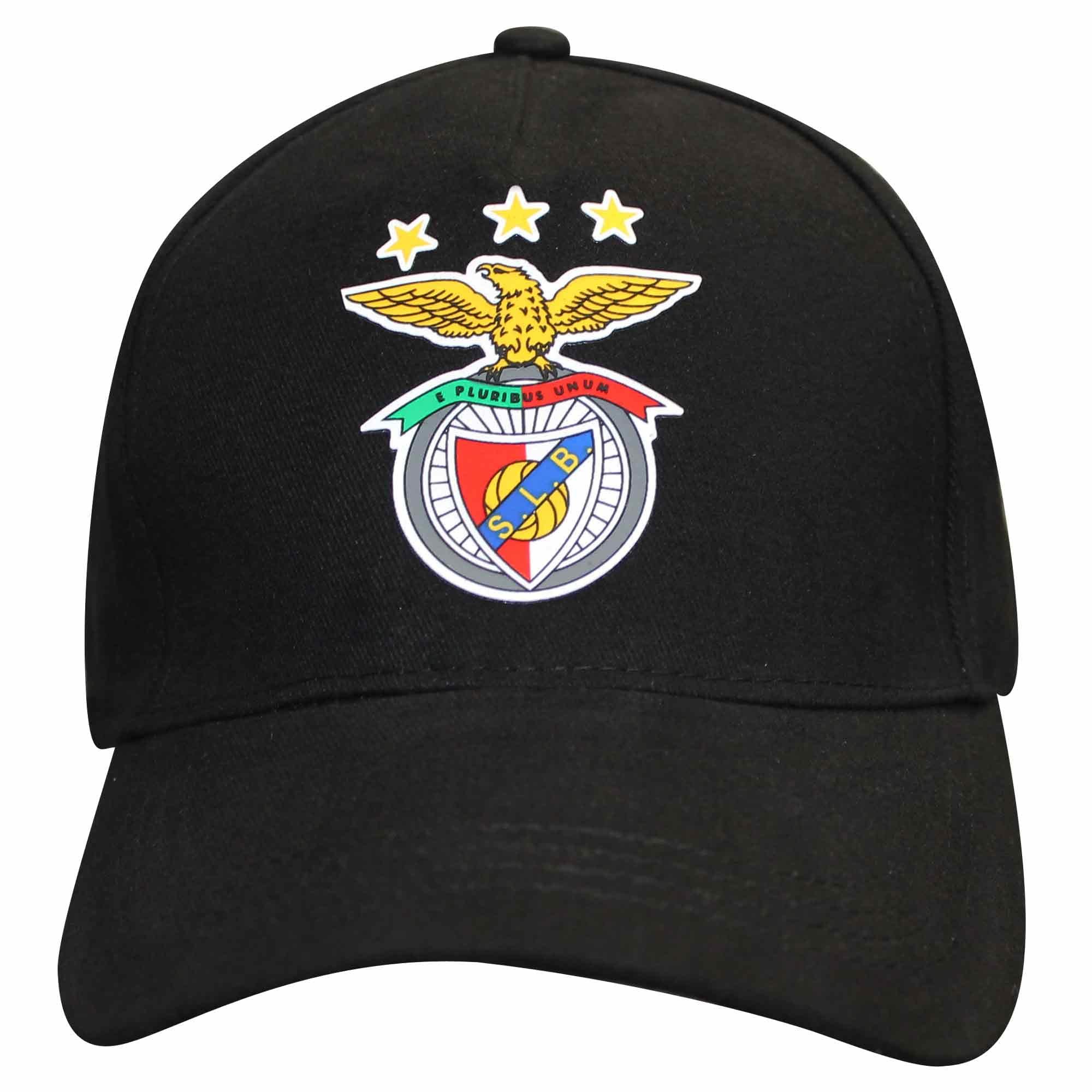 SL Benfica Official Soccer Crest Baseball Cap (100% Cotton & Adjustable)