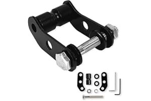 Krator Fairing Headlight Extension Block Kit, Compatible With Harley Davidson Softail Low Rider El Diablo FXRST 2022, S FXLRS