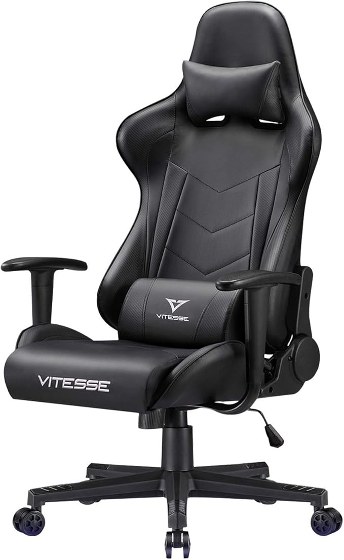 Vitesse Computer Gaming Chair Racing Style Highback PC Chair Ergonomic