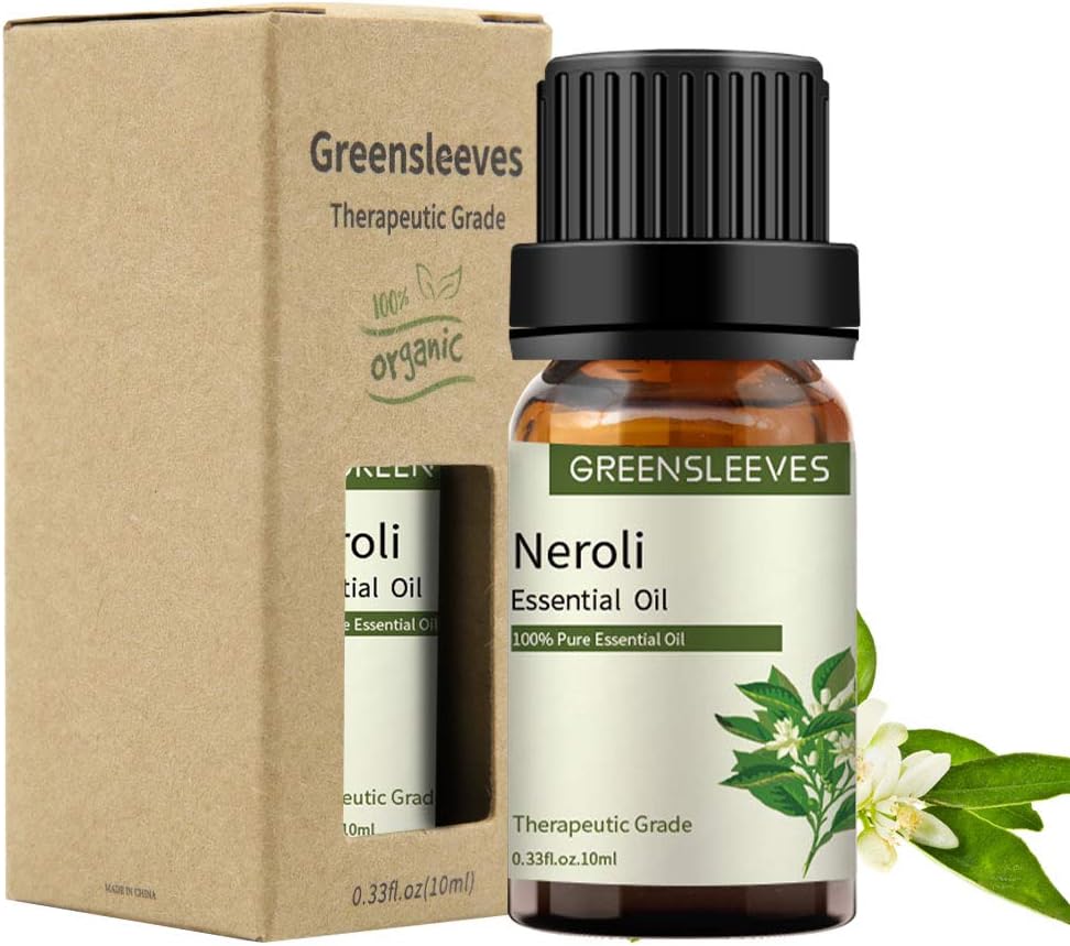 GREENSLEEVES Neroli Essential Oil, 100% Pure, Unidiluted Organic Neroli Aromatherapy Diffuser Oils 10ml - Image 4
