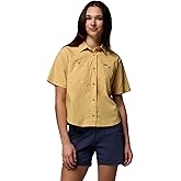 Columbia Womens Brea Falls Woven Short Sleeve
