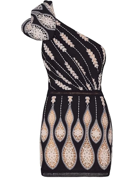 Johanna Ortiz Celestial Matter One-Shoulder Minidress