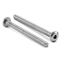 M8 x 70mm 20Pcs Flat Head Hex Socket Cap Screws