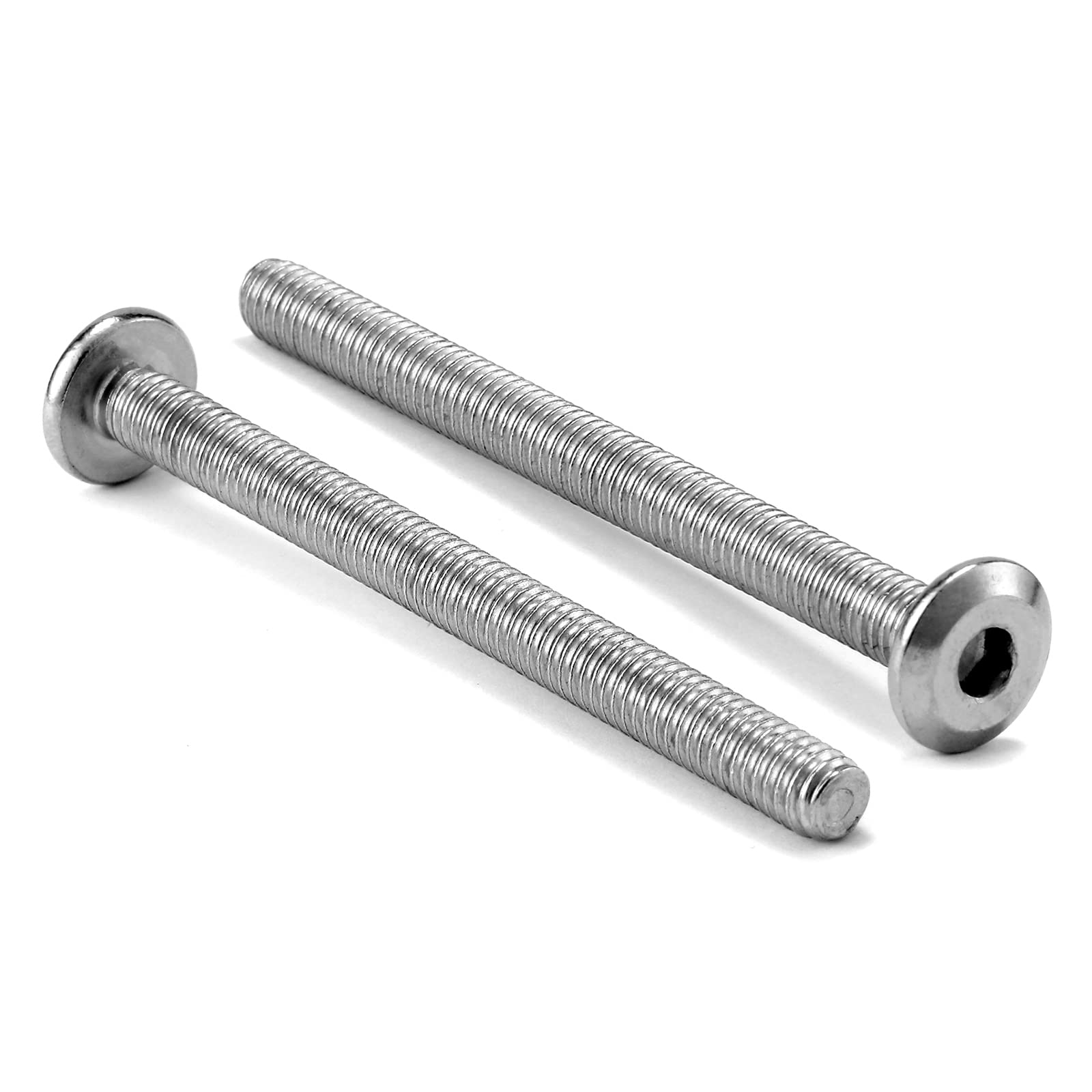 M8 x 70mm 20Pcs Flat Head Hex Socket Cap Screws