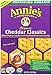 Annie's Organic Classic Crackers, Cheddar, Baked Cheese Snack, 6.5 oz Box (Pack of 6)