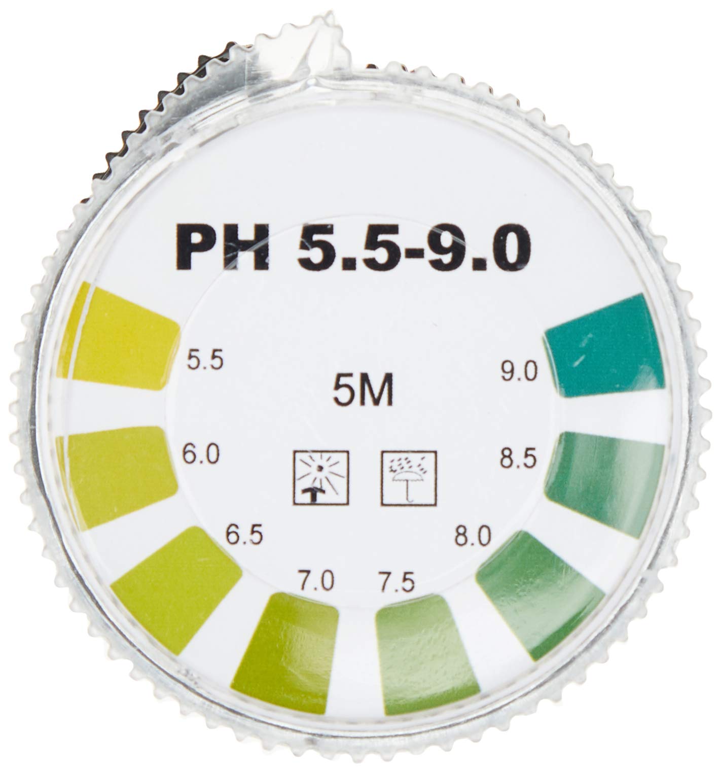 Camlab 1171263 Universal Indicator Paper, pH 5.5–9.0, 7 mm x 5 m