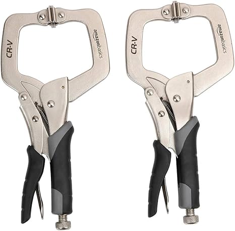 Amazon Amazonベーシック クランプ 金属製 28cm 2パック Diy 工具 ガーデン