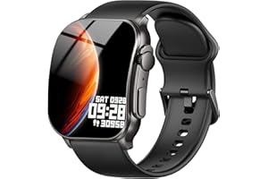 Smart Watch for Men Women, 2.01&quot; AMOLED Curved Display Smart Watch, Bluetooth Call, 100+ Sport Modes, Fitness Tracker with 24/7 Heart Rate/Sleep Monitor, IP68 Waterproof Smartwatch for Android iOS4.9 out of 5 stars 2522 offers from $37.99
