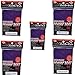 KMC Hyper Matte Sleeves Purple ×5 Sets (5 Packs/Total 400 Sheets) (Japan Import)