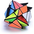 AMAZA 3x3 Speed Cube YJ Toys Dysmorphism 3x3x3 Axis Cube 3x3x3 Magic Speed Cube Puzzles Black Sturdy and Smooth Speed Cube Puzzles Toy