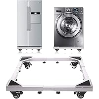 Mini fridge stand furniture dolly universal mobile roller base,Home heavy duty multi-functional adjustable base for…