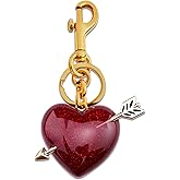 WEHBVF Red Heart Bag Charm Vlentine Bag Charms RedBag Charm Red Keychain Accessories Wristlet Wife Valentines Day Gifts
