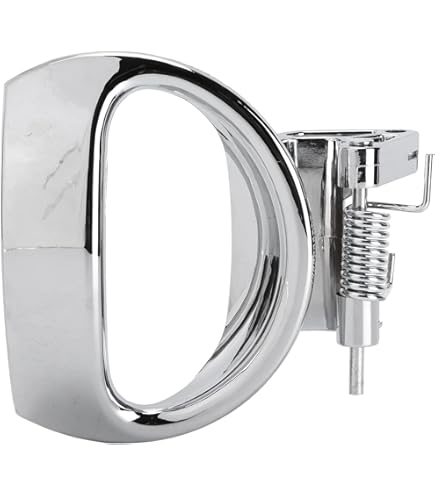 Manija De Puerta De Repuesto Para Exterior Exterior Cromada