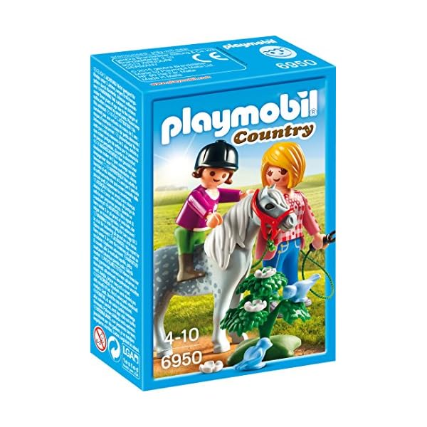 PLAYMOBIL 6950 Spaziergang mit Pony