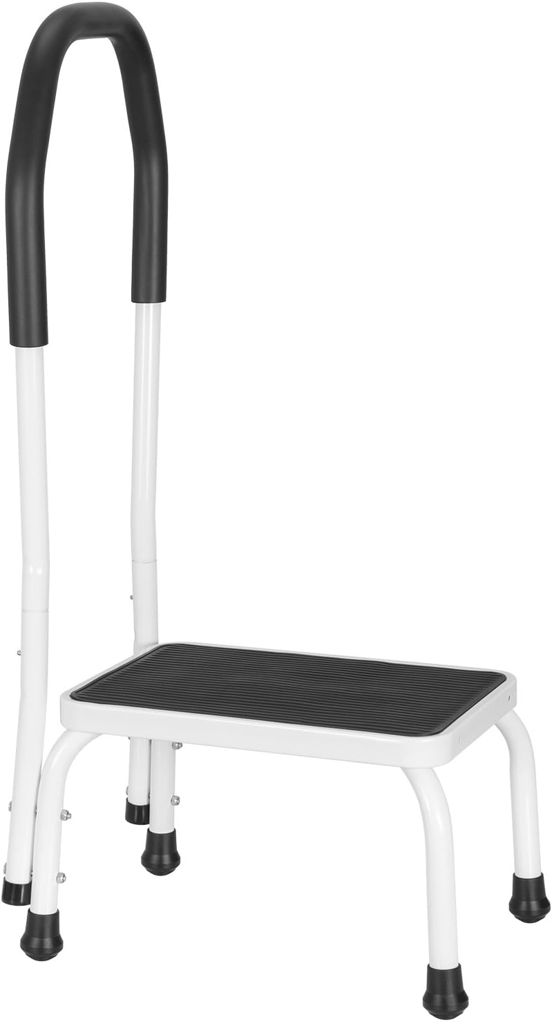 Ollieroo Step Stool with Handle for Adults and Seniors