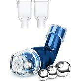 Flutter Valve Device for Lungs, Breathing Exercise Devicefor Lungs, Adjustable Resistance for Natural Mucus Removal, Portable Lung Exerciser Device | Breathing Trainer