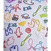 Sillybandz 100 Assorted Shapes Fun and Colorful Party Pack Bracelets