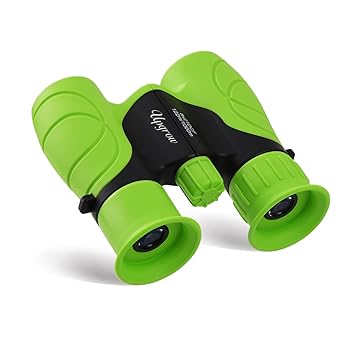 Upgrow Kinder Mini Fernglas 8x21 Kinderfernglas Tragbar Fernrohr für Vogelbeobachtung Lernen Sternbeobachtung Camping Kletter