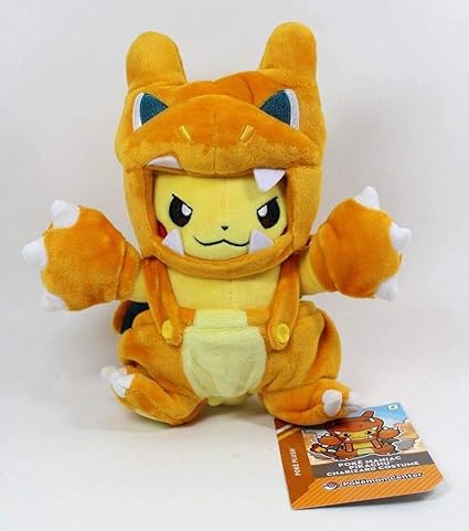 pikachu disfrazado de charizard