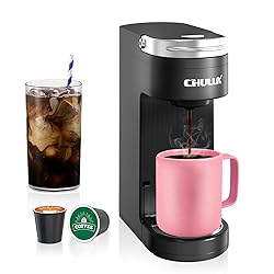 CHULUX Slim Single Serve Coffee Maker for K Cup