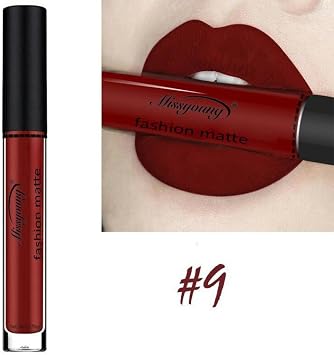 Femmes Rouge à Lèvres Moonuy Mode Liquide Rouge à Lèvres Hydratant Velours Rouge à Lèvres Longue Durée Kissproof Imperméable à Lèvres Maquillage