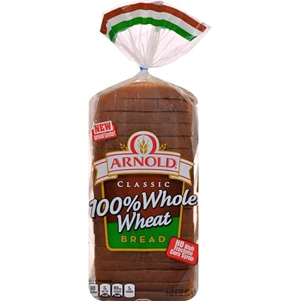 Arnold Classic 100 Whole Wheat Bread 22 Oz Amazon Com Grocery Gourmet Food