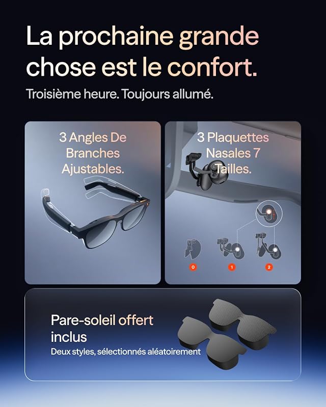 Pro 2 Lunettes XR/AR – UltraClarity 3.0 120 Hz, 1600 nits, 50° FOV — photo 6 sur 8