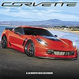 2018 Corvette Wall Calendar (Mead) by 