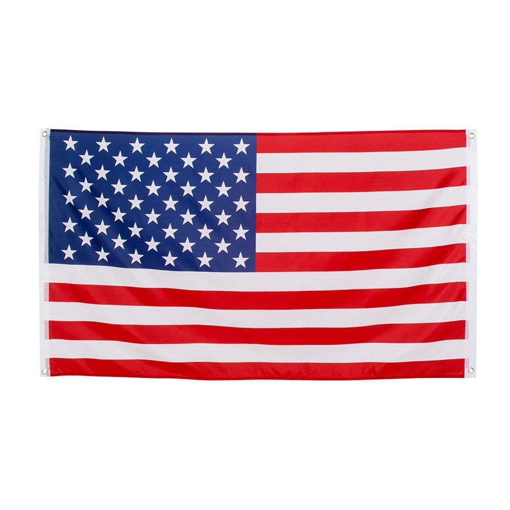 Boland 44952 American Flag Polyester Party Celebration Decoration 150 x 90 x 2 cm
