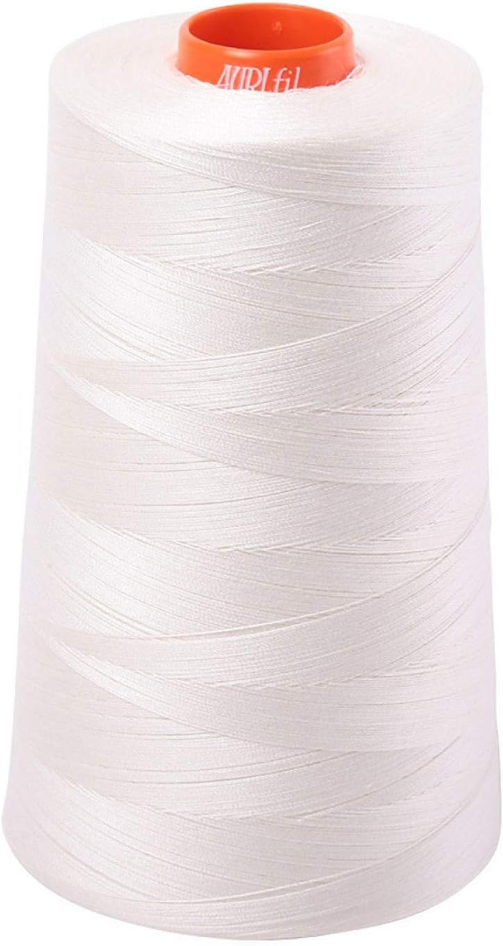 AURIFIL USA Aurifil 50wt Cotton Thread 6,452yd-Chalk, Chalk