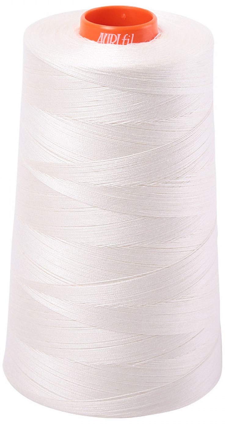AURIFIL USA Aurifil 50wt Cotton Thread 6,452yd-Chalk, Chalk