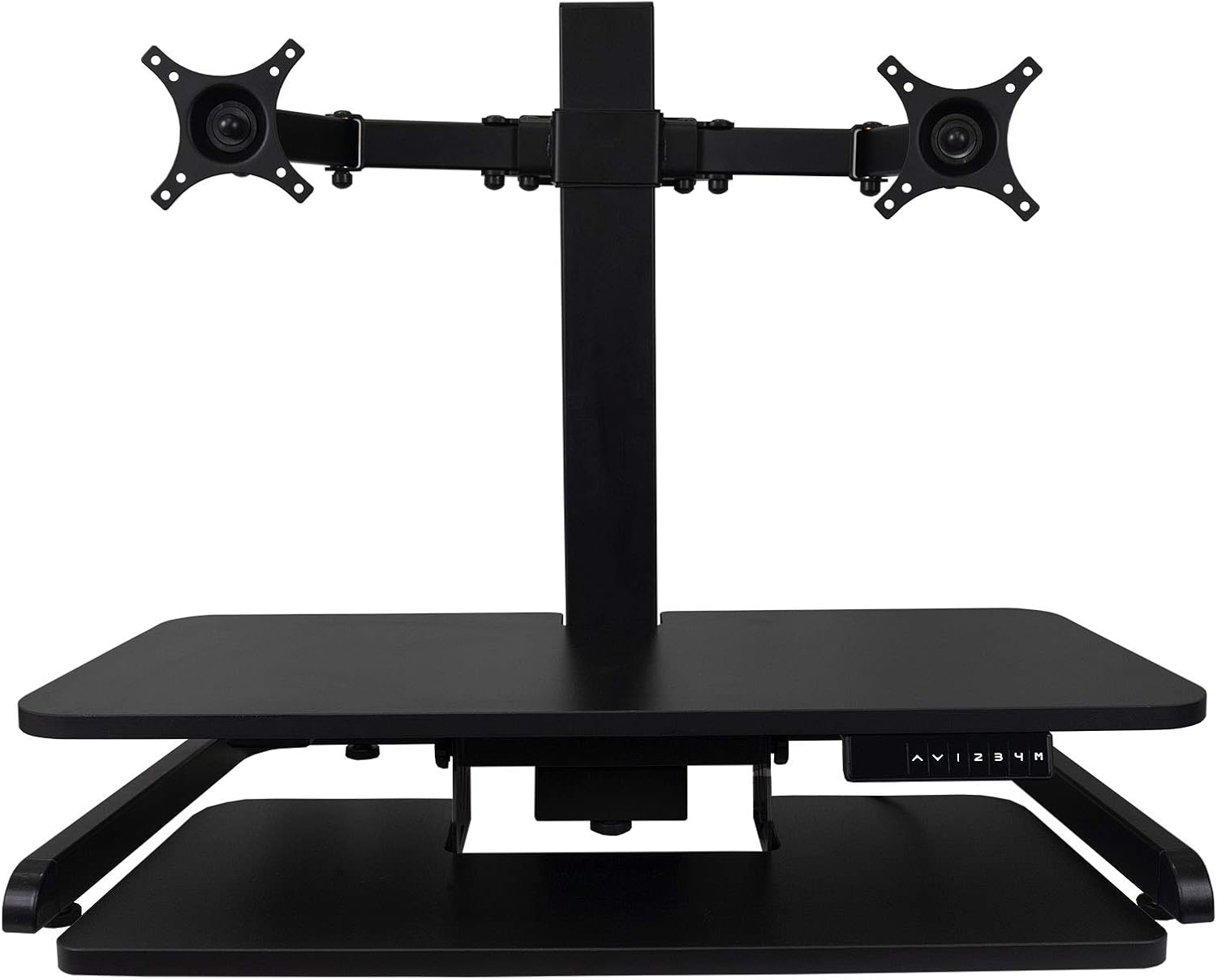 ErgoConvert Electric Standing Desk Extender/Converter (Black) Amazon