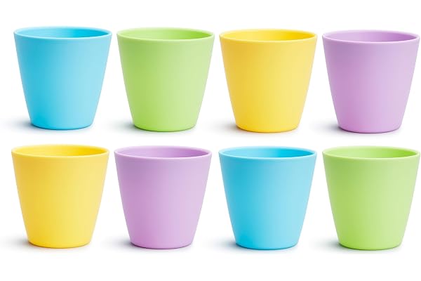 Munchkin Multi Open Training Toddler Cups, 8 Ounce, 8 Pack