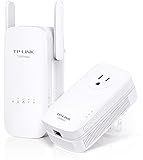 TP-Link AC1200 Wi-Fi Range Extender, AV1200 Powerline Edition, Extra Outlet (TL-WPA8630 KIT)