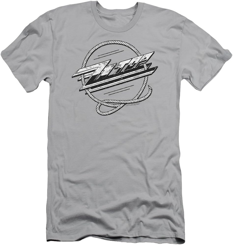 Zz Top Mens Roped Slim Fit TShirt Amazon.co.uk Clothing