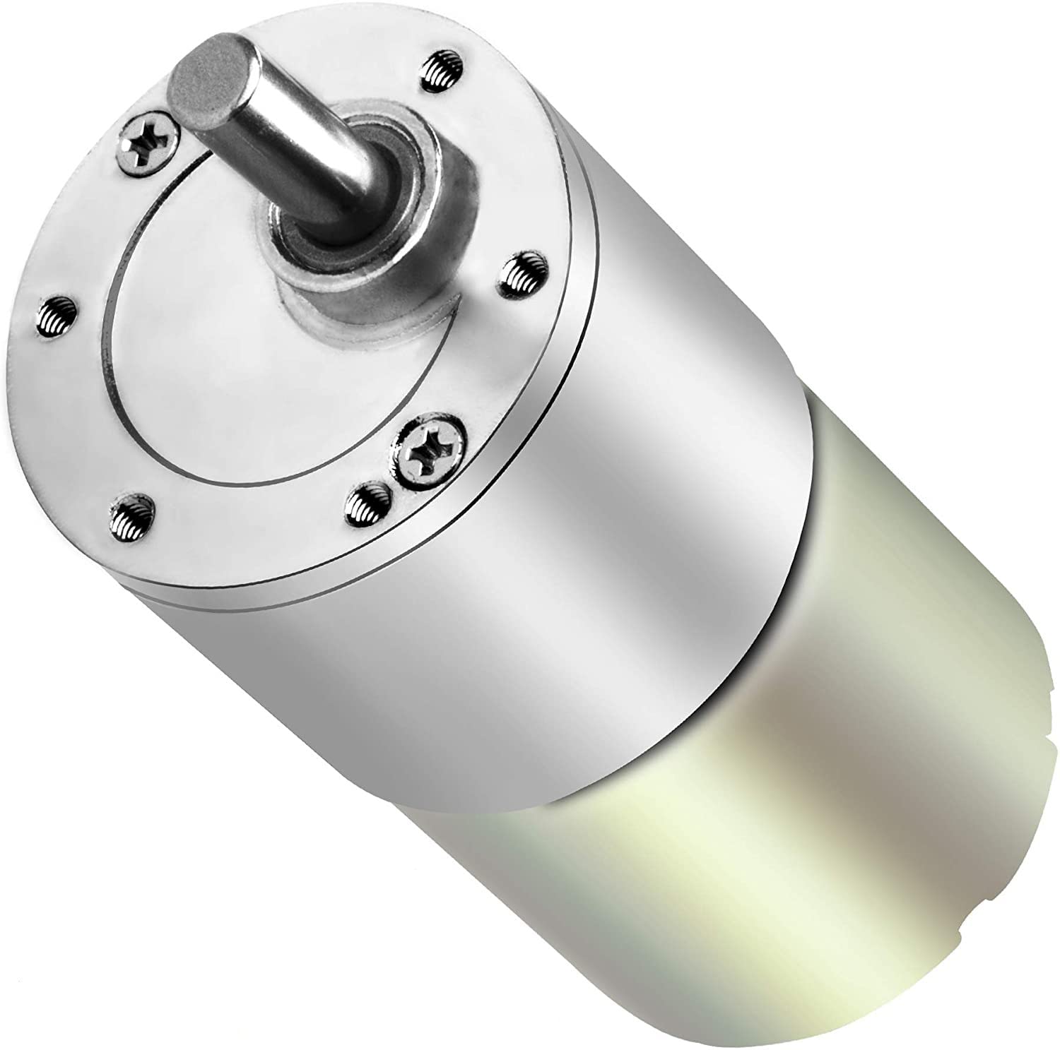 ICQUANZX DC Gear Motor 12V 200R High Torque Electric Micro Speed Reduction Geared Motor Centric Output Shaft Diameter Gearbox