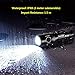soonfire High Lumens Flashlight, NS17 USB C Rechargeable Flashlight, 5 Modes, Super Bright Waterproof Flashlights for Emergencies, Camping, Hiking, Home, Law Enforcement flashlights