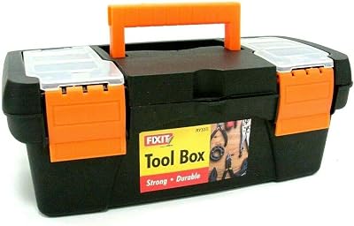 PaulStore 10" Portable Mini Toolbox Lockable Hand Held Small Tool Storage NEW
